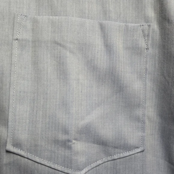 NWT Elegant Blue Dress Shirt by Alexandre London - Picture 4 of 5